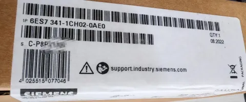 Siemens 6ES7 341-1CH02-0AE0 PLC Module product photo 1