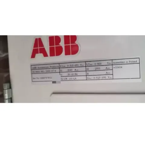 ABB DCS800-S01-2500-07-B Motor & Drive Component product photo 2