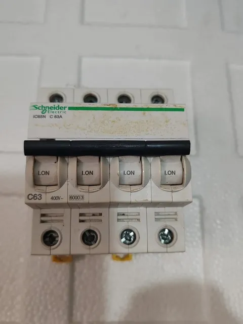 Schneider Electric iC65N 4P C63A Industrial Automation Component product photo 1