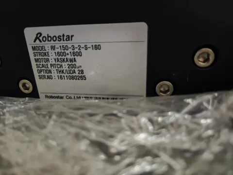 Robostar / Yaskawa RF-150-3-2-S-140 / RF-150-3-1-S-185 / RF-150-3-2-S-160 Motor & Drive Component product photo 7