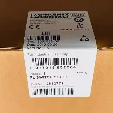 Phoenix Contact FL SWITCH SF 8TX / 2832771 Industrial Sensor product photo 2