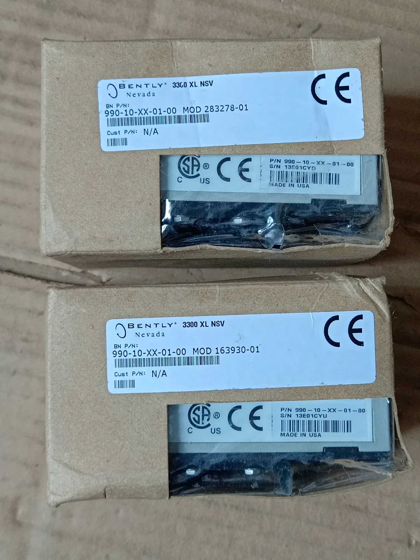 Bently Nevada 990-10-XX-01-00 / MOD 163930-01 / MOD 283278-01 Industrial Automation Component product photo 1