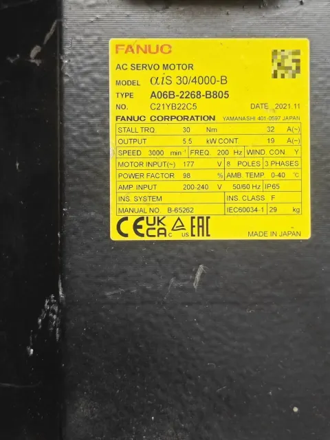 FANUC A06B-2268-B805 Motor & Drive Component product photo 2