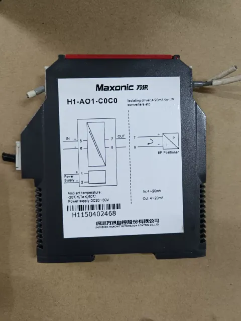 Maxonic / 万讯 H1-AI1-C0C0 / H1-AO1-C0C0 / H1-TP1-90C0 / F1-TP1-90C0 Industrial Automation Component product photo 4
