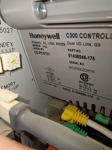 Honeywell CC-PCF901 51405047-175 / CC-PCNT01 51405046-175 / CC-PAIH01 51405038-175 / CC-PAOH01 51405039-175 / CC-PDOB01 51405043-175 / CC-PDIL01 51405040-175 I/O Module product photo 3