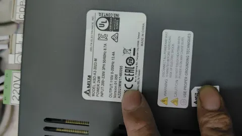 Delta ASD-A2-2023-M; ECMA-E11820PS; ECMA-E11820R8 Motor & Drive Component product photo 3