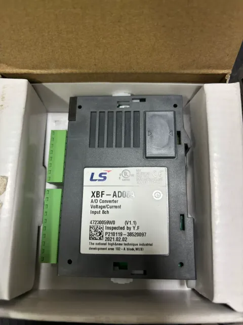 LS Electric XBF-AD08A; XBF-DC04A; XBF-RD04A PLC Module product photo 1