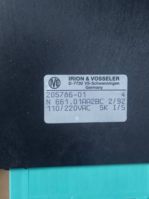 IRION & VOSSELER 205786-01 Industrial Control Board product photo 2