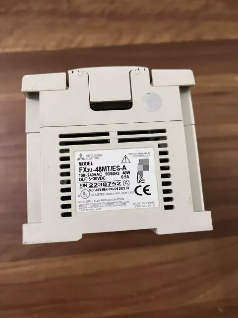 Mitsubishi Electric FX3U-48MT/ES-A PLC Module — product photo 10 of 25