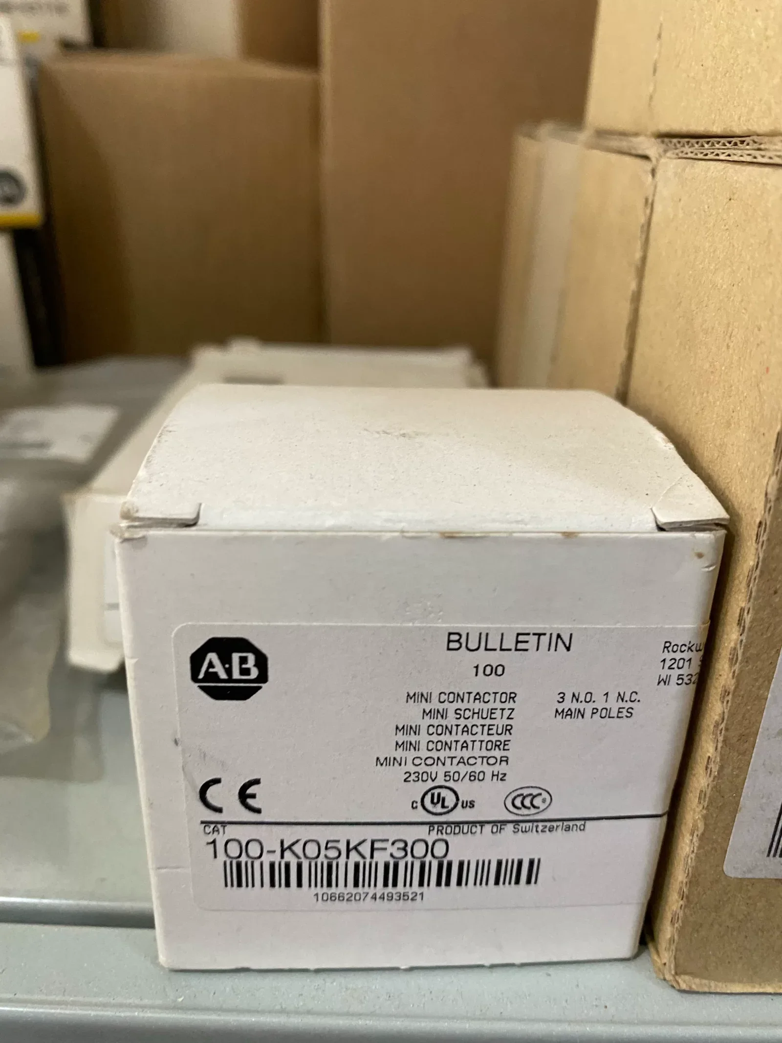 Allen-Bradley 100-K05KF300 Industrial Relay product photo 1