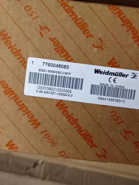 Weidmüller 7760048083 / IES31-SW6/2SC/1SFP Industrial Sensor product photo 2