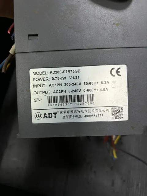 White Label AD200-S2R75GB Motor & Drive Component product photo 2