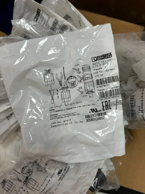 Phoenix Contact SACC-FS-4QO-0.75-M SCO (Ord. No. 1521601) Industrial Automation Component product photo 5