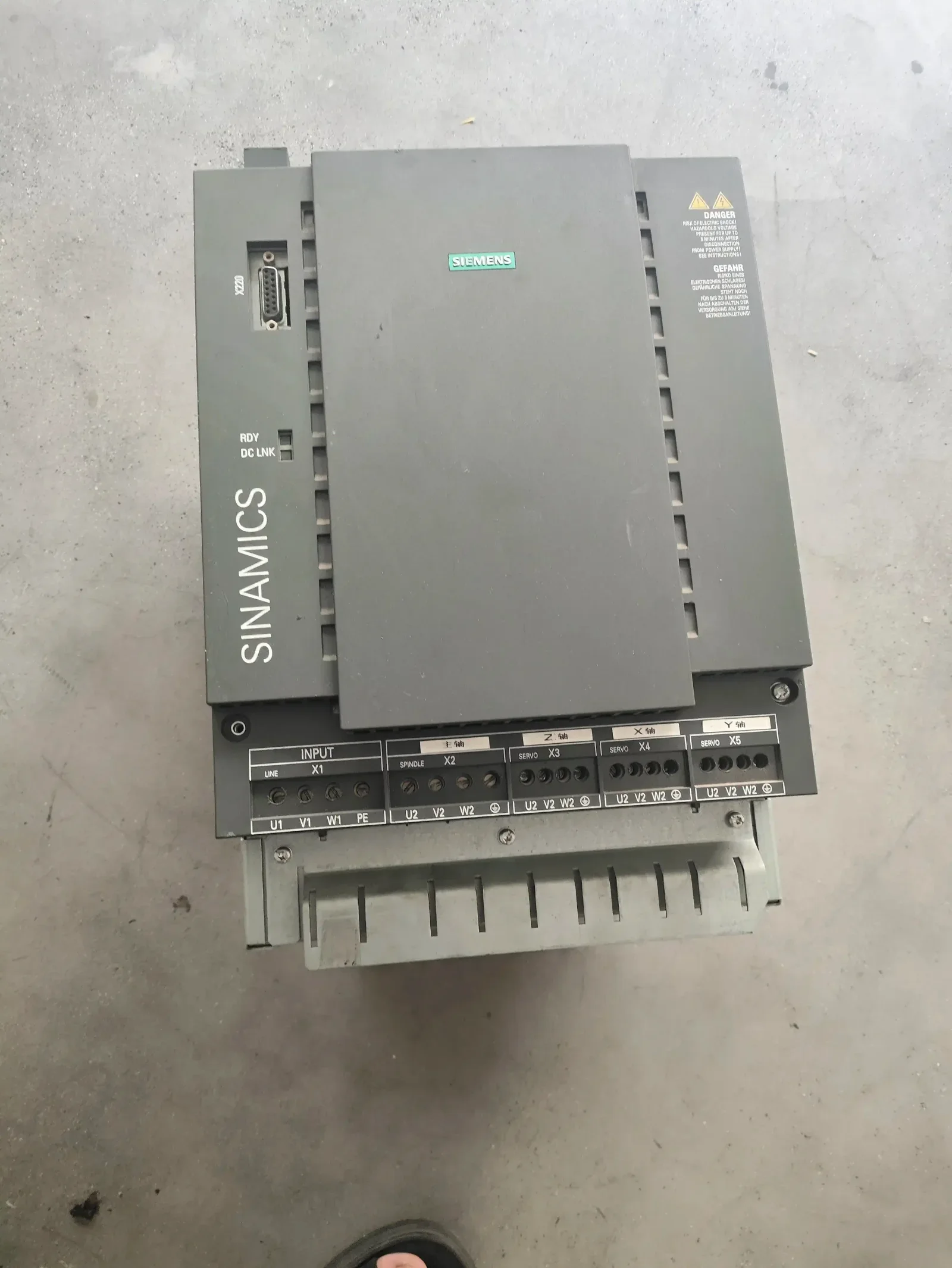 Siemens 6SL3111-4VE22-0HA0 Motor & Drive Component product photo 1