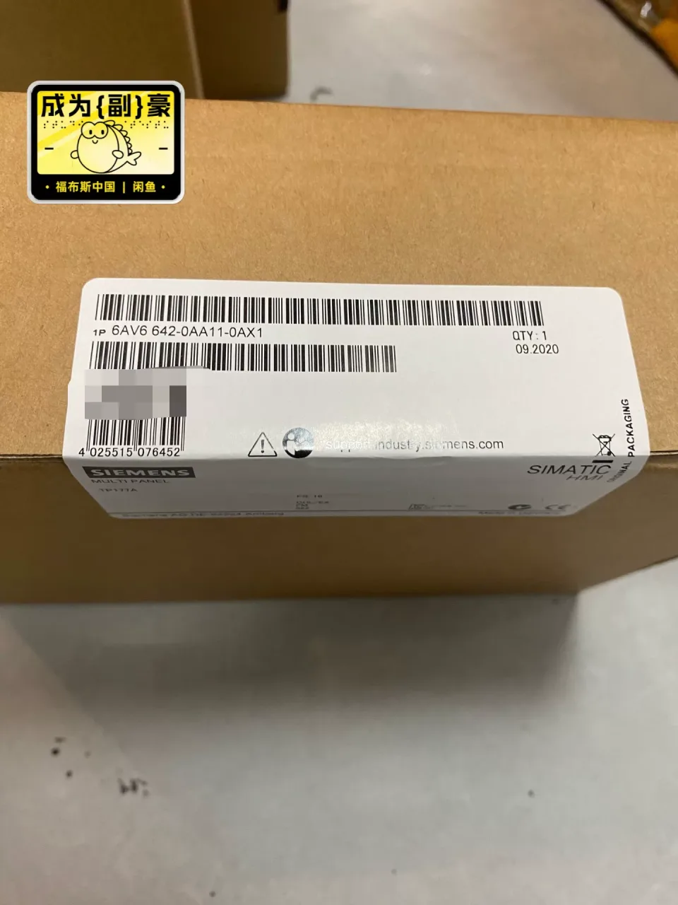 Siemens 6AV6642-0AA11-0AX1 Industrial Automation Component — product photo 1 of 3