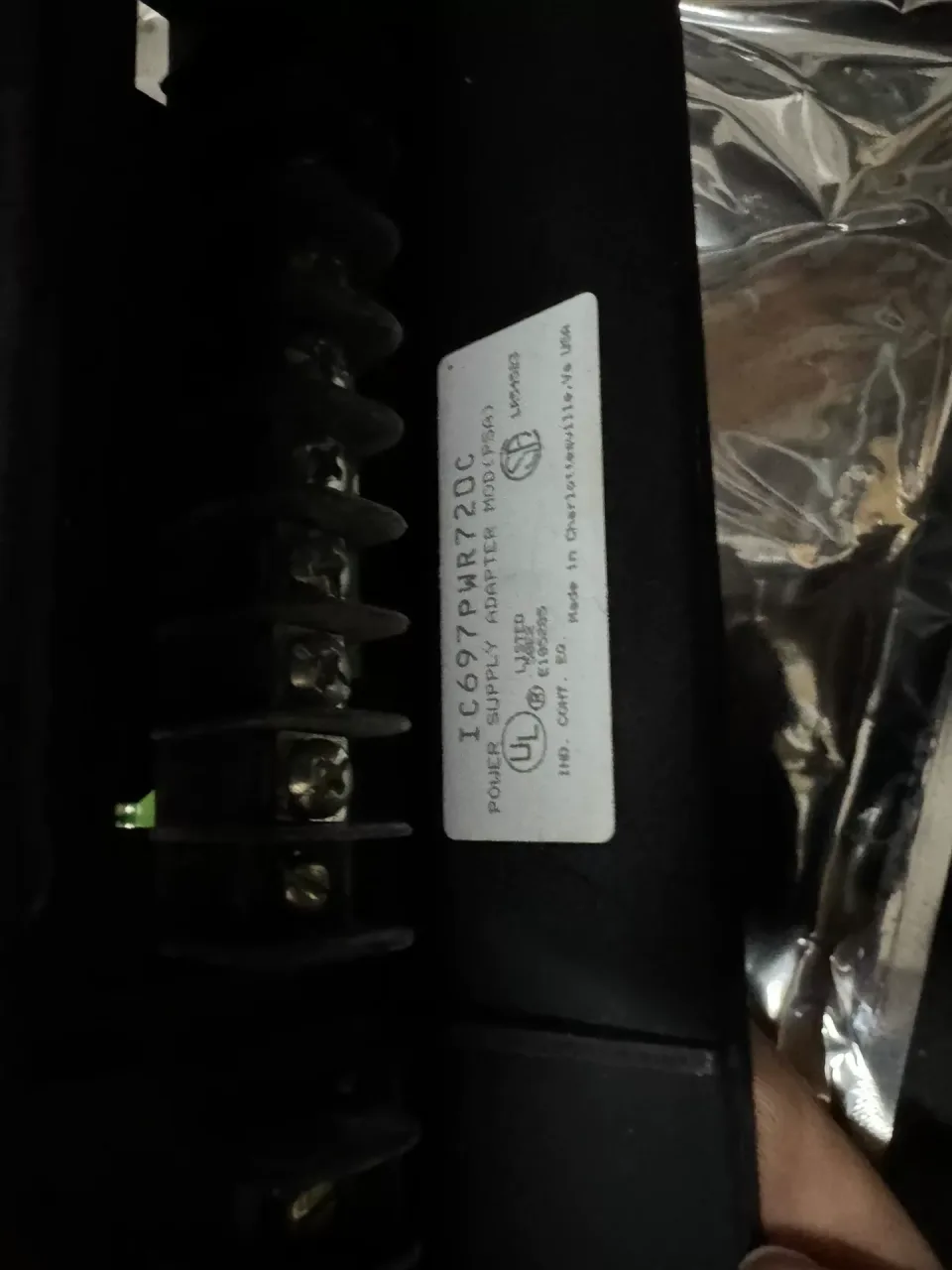 GE Fanuc IC697PWR720C PLC Module product photo 1