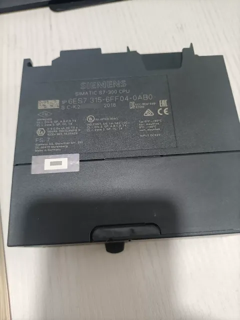 Siemens 6ES7 315-6FF04-0AB0 Industrial Automation Component product photo 1