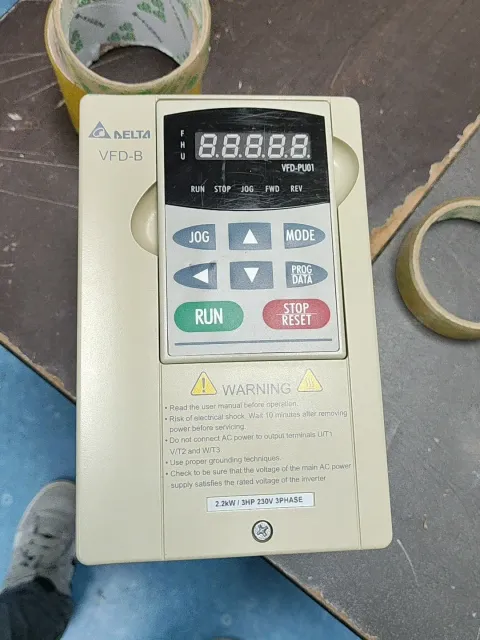 Delta VFD022B23B Motor & Drive Component — product photo 3 of 6