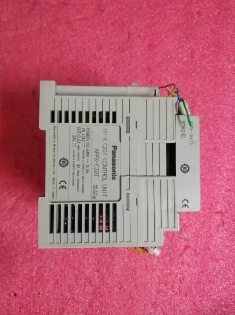 Panasonic AFPX-C30T + AFPX-COM1 + AFPX-IN4T3 PLC Module — product photo 8 of 11