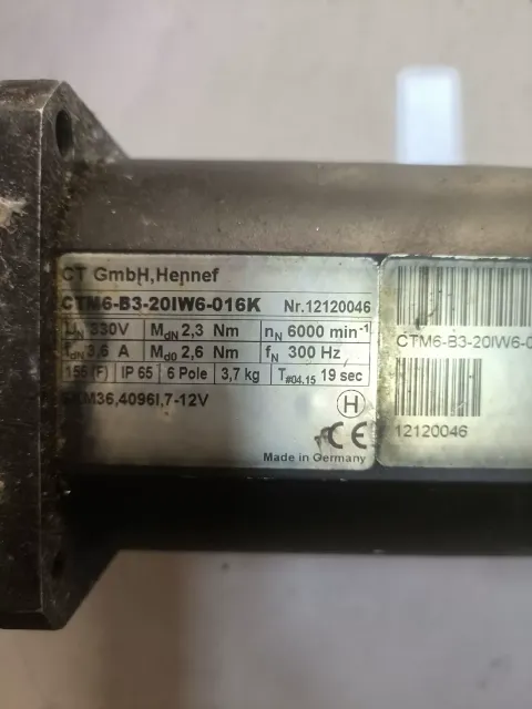 Control Techniques / CT GmbH CTM6-B3-20IW6-016K Motor & Drive Component product photo 2