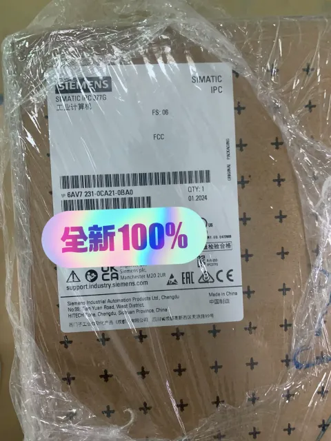 Siemens 6AV7231-0CA21-0BA0 Industrial Automation Component product photo 1