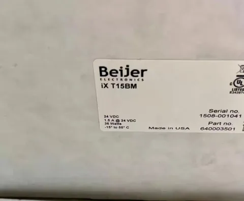 Beijer Electronics iX T15BM Industrial Automation Component product photo 3