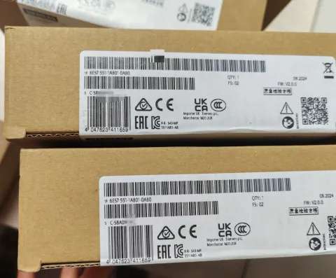 Siemens 6ES7 551-1AB01-0AB0 Industrial Automation Component product photo 1