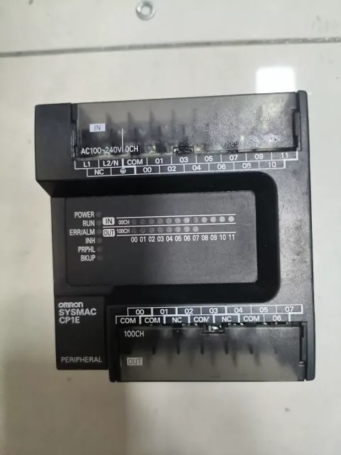 Omron CP1E-E20SDR-A PLC Module product photo 1