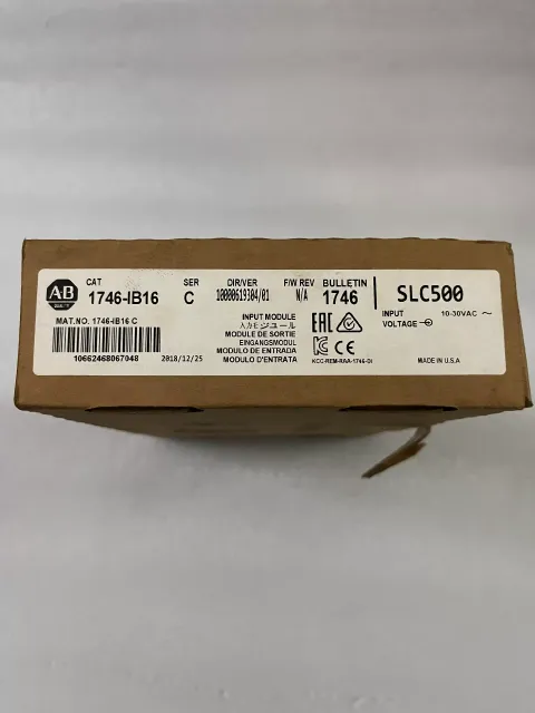 Allen-Bradley / Rockwell Automation 1746-IB16 Series C Industrial Automation Component product photo 2