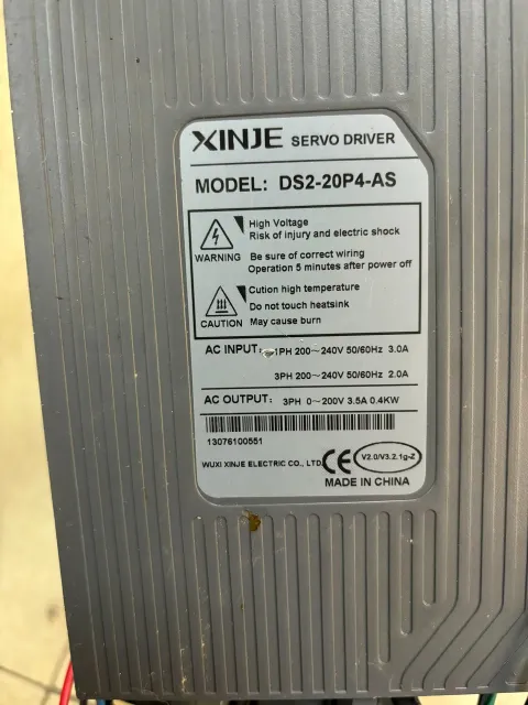 XINJE DS2-20P4-AS; DS2-20P2-AS Motor & Drive Component product photo 2