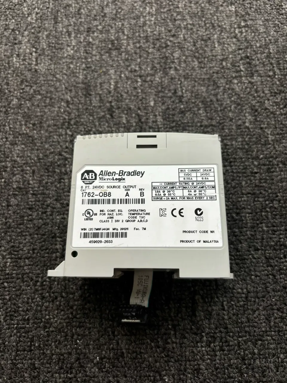 Allen-Bradley 1762-OB8 PLC Module product photo 1