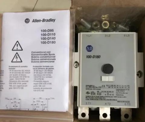 Allen-Bradley 100-D180 Industrial Relay product photo 2