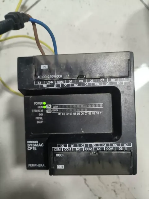 Omron CP1E-E20SDR-A PLC Module product photo 2
