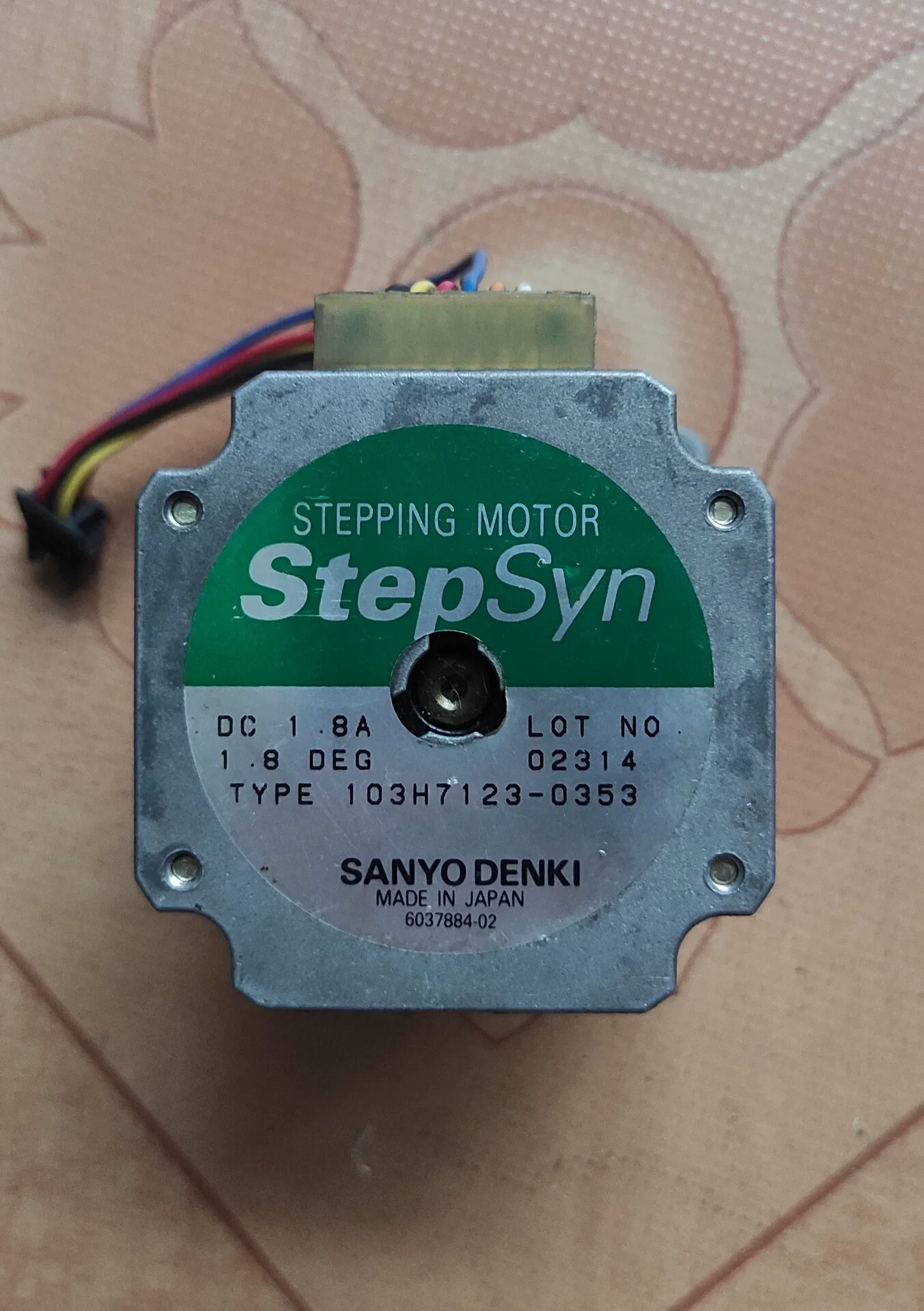 SANYO DENKI 103H7123-0353 Motor & Drive Component product photo 1
