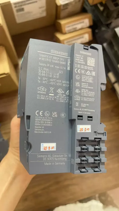 Siemens 6ES7512-1DM03-0AB0 Industrial Automation Component — product photo 5 of 7