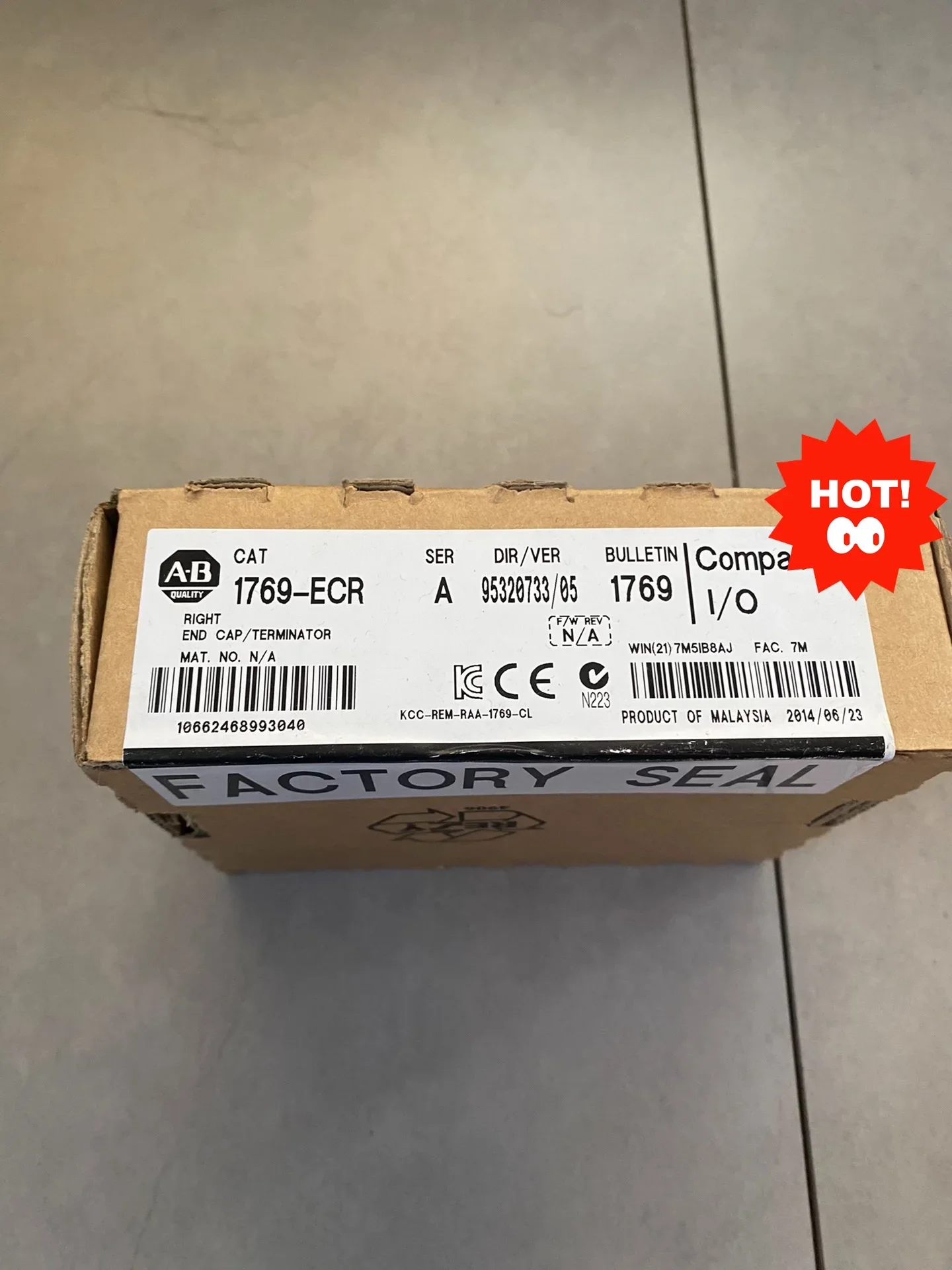 Allen-Bradley 1769-ECR I/O Module product photo 1