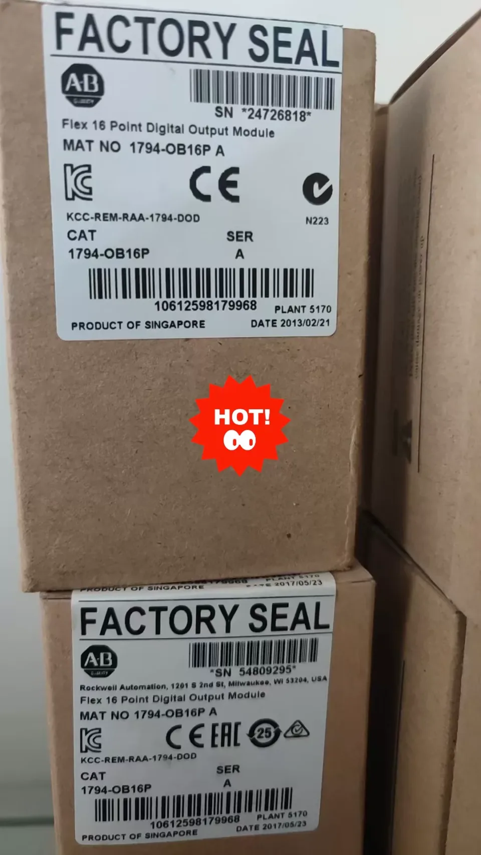 Allen-Bradley 1794-OB16P I/O Module product photo 1