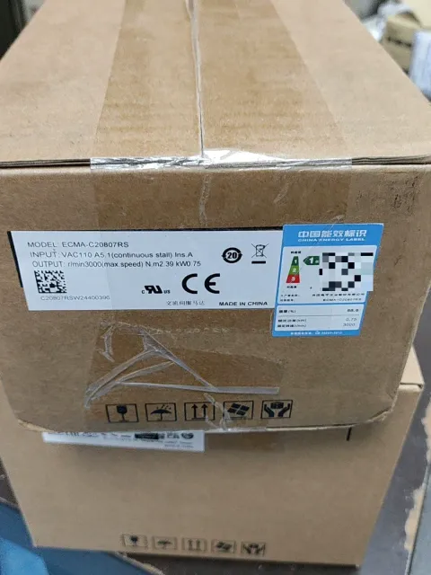 Delta ECMA-C20807RS Motor & Drive Component product photo 1