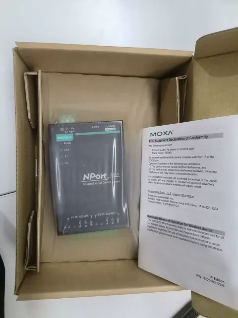 MOXA NPort 5232I Industrial Automation Component product photo 2