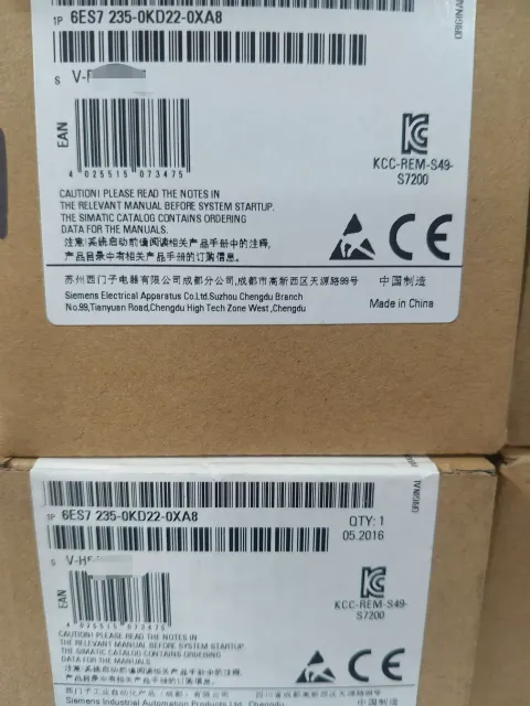 Siemens 6ES7 235-0KD22-0XA8 I/O Module product photo 1