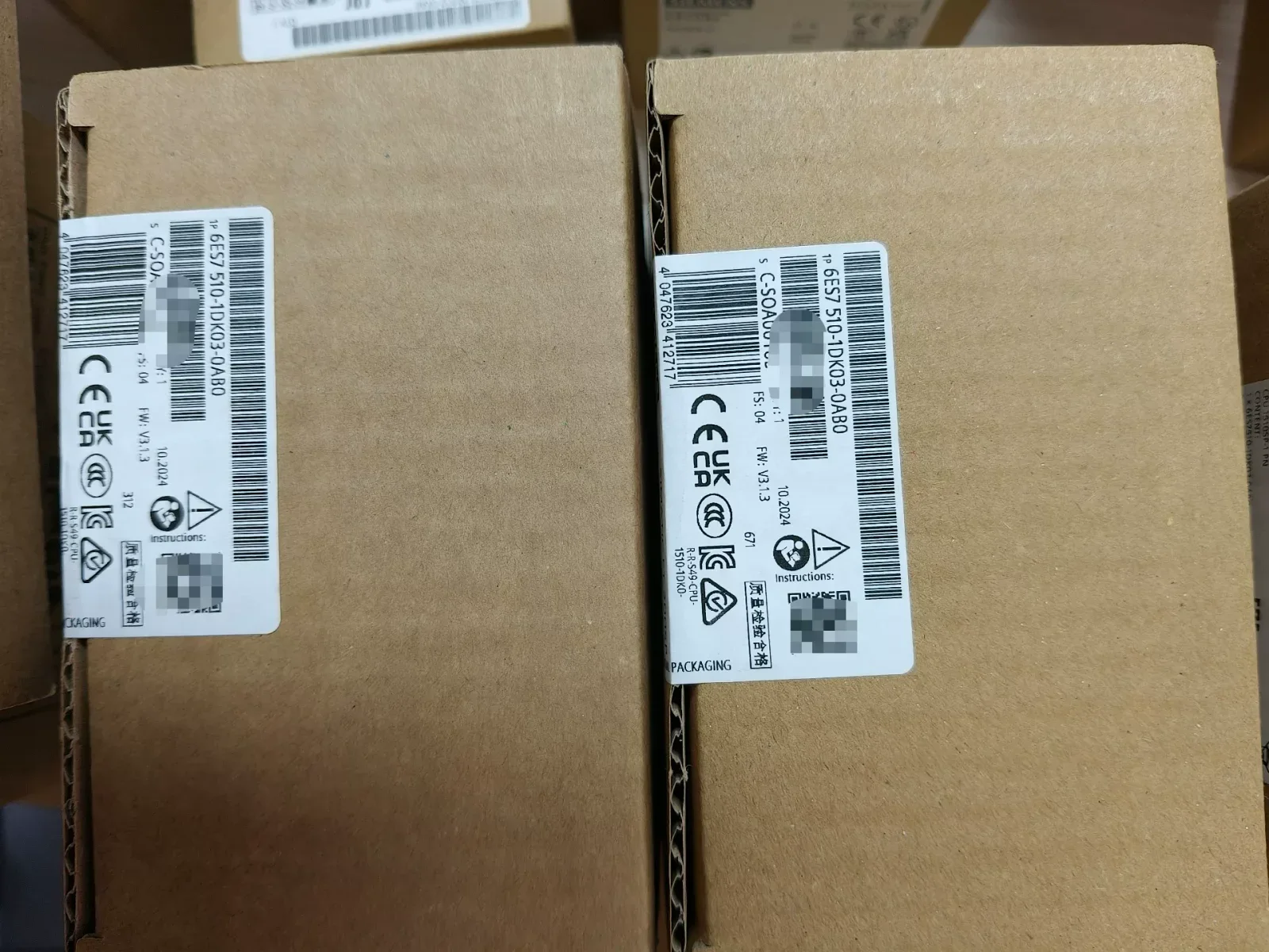 Siemens 6ES7510-1DK03-0AB0 Industrial Automation Component — product photo 1 of 2