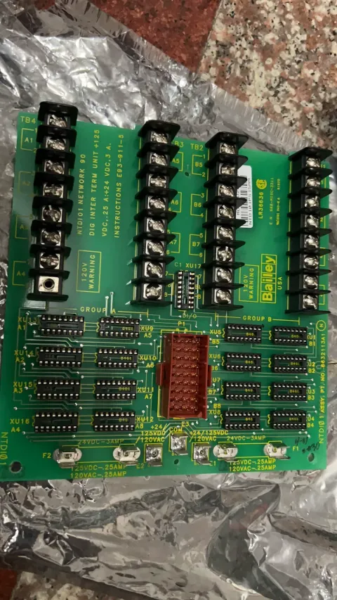 White Label ABB Bailey mixed termination-unit lot: NTA105 / NTD101 / NTCL01 Industrial Automation Component product photo 2