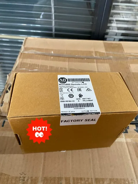 Allen-Bradley 2080-REMLCD PLC Module product photo 1