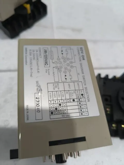 OMRON SDV-DH7 Industrial Sensor product photo 3
