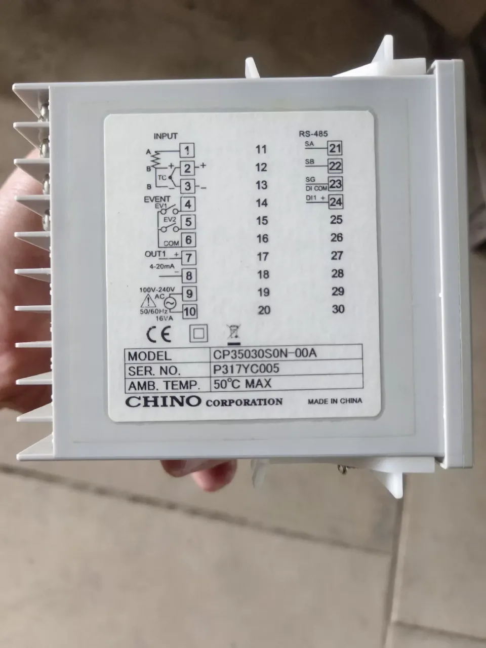 CHINO CP35030S0N-00A Industrial Control Board product photo 1