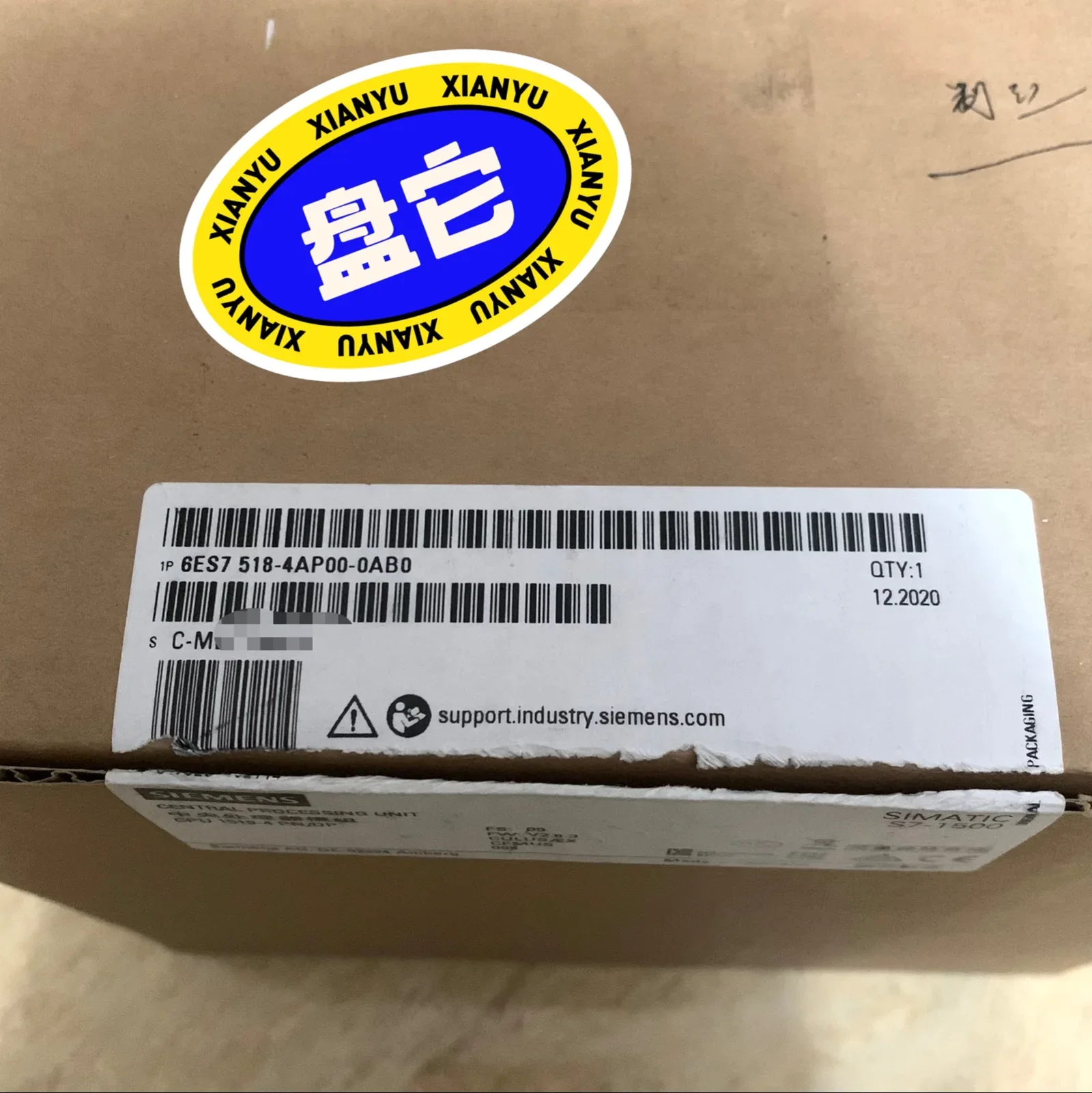 Siemens 6ES7518-4AP00-0AB0 PLC Module product photo 1