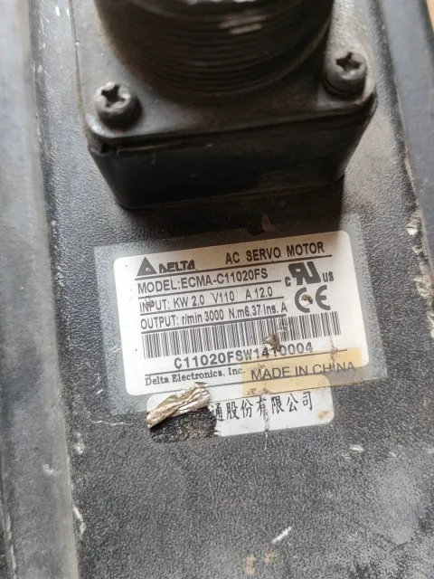 Delta ECMA-C11020FS; ECMA-C11020ES; ECMA-C11020AS Motor & Drive Component product photo 3