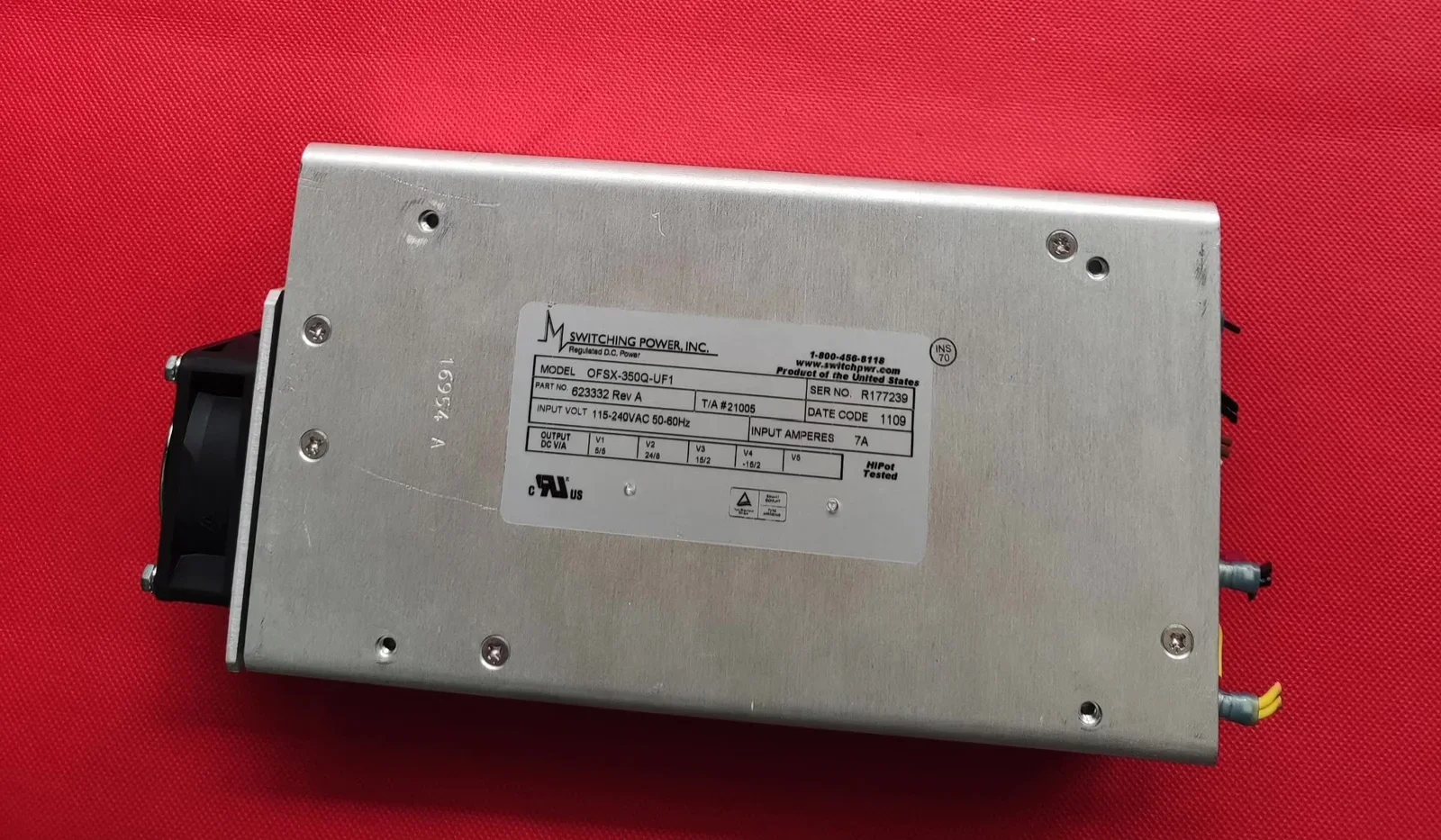 Switching Power, Inc. OFSX-350Q-UF1 Industrial Sensor product photo 1