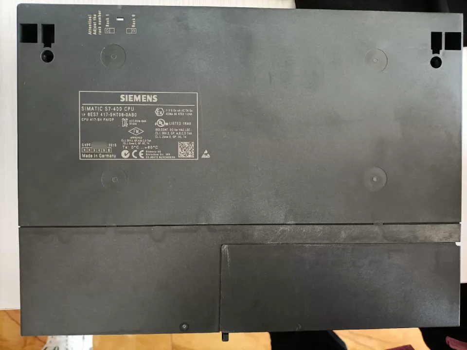Siemens 6ES7417-5HT06-0AB0 Industrial Automation Component — product photo 1 of 2