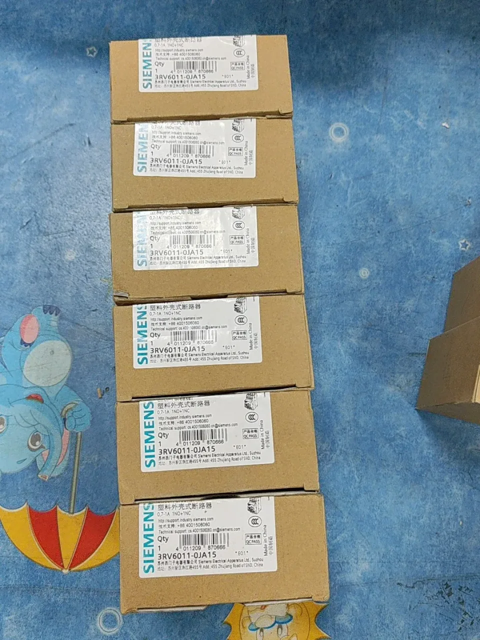 Siemens 3RV6011-0JA15 Industrial Automation Component product photo 1